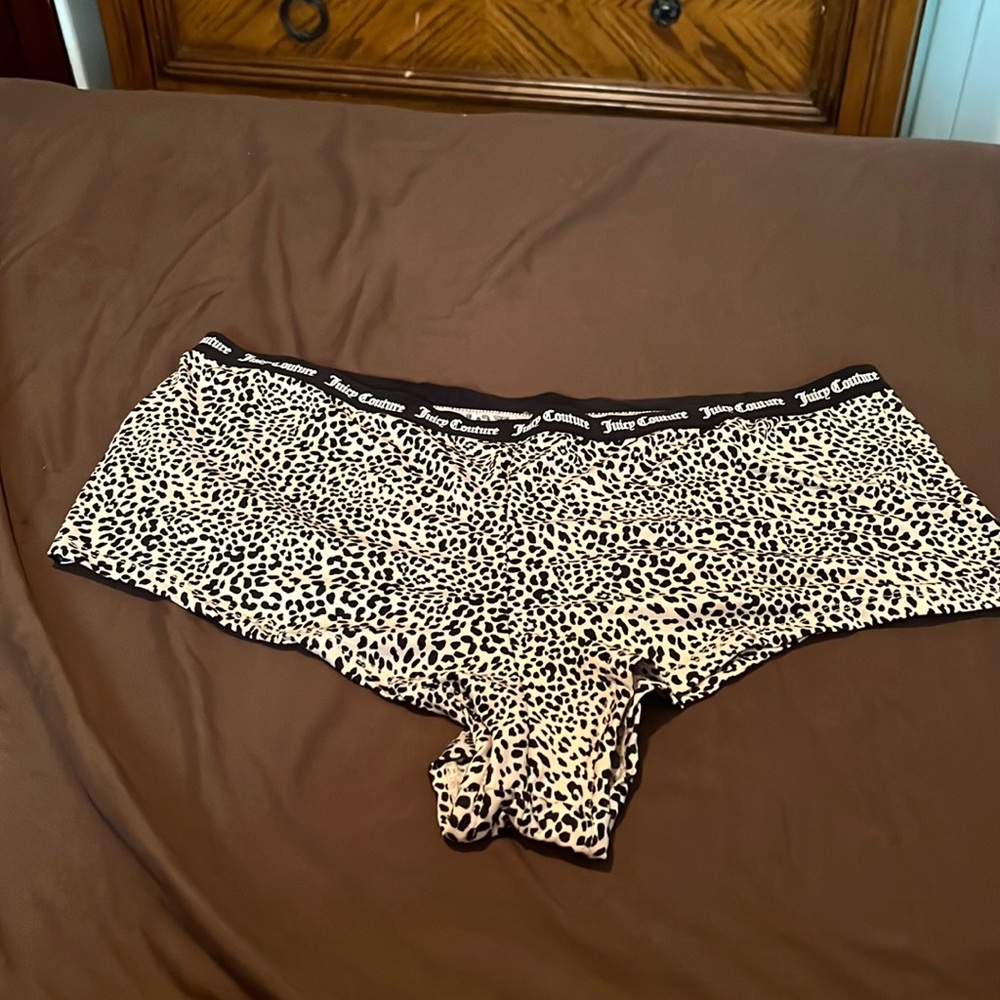 Cheetah print panties by Juicy Couture